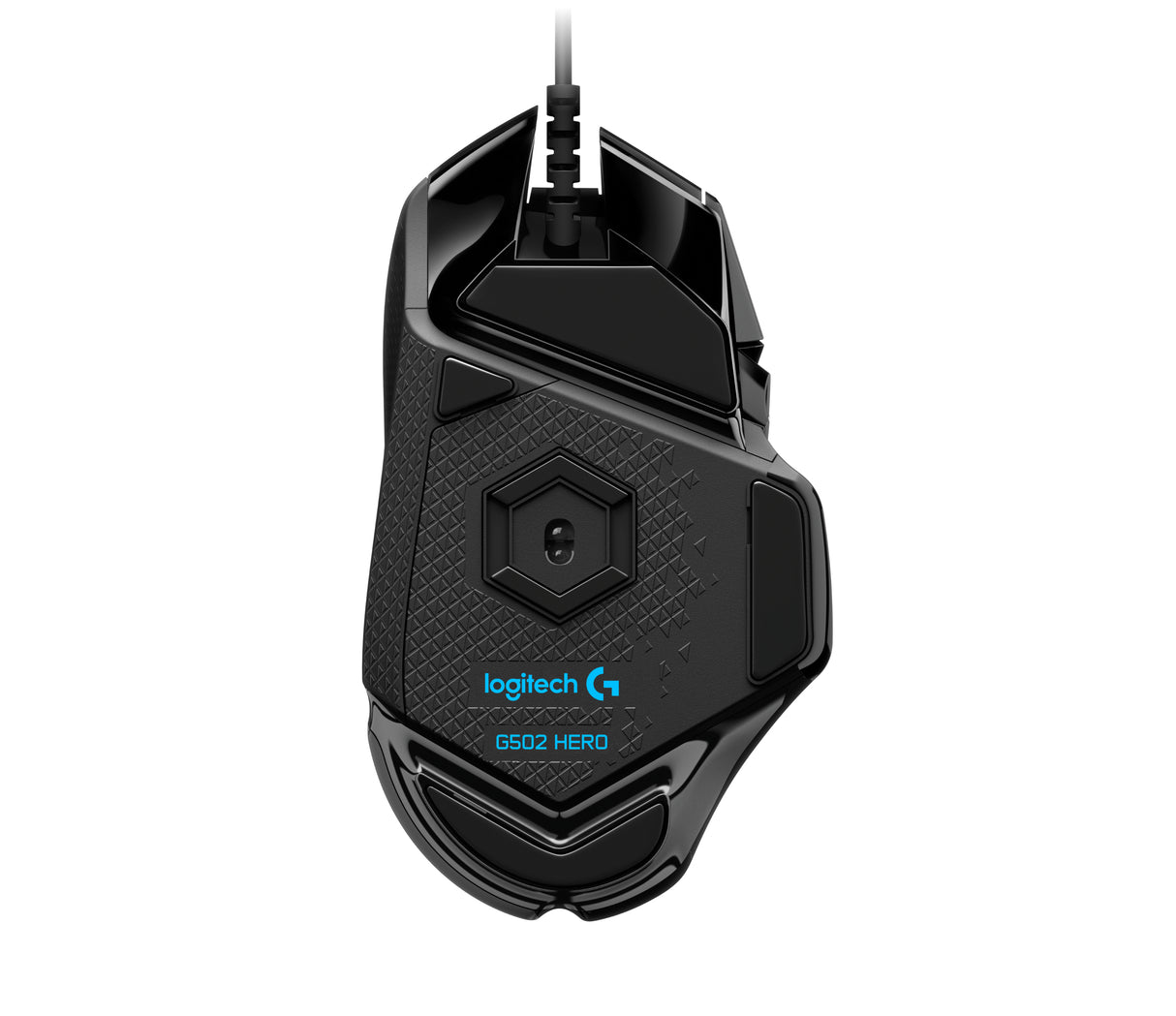 MOUSE LOGITECH G502 HERO USB 25,600DPI RGB LIGHTSYNC BLACK(910-005550)