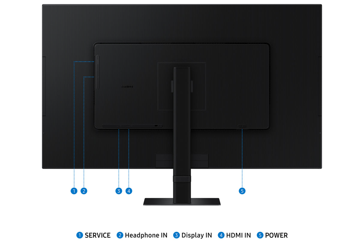Samsung ViewFinity LS32D700EALXZX Monitor 81,3 cm (32") 3840 x 2160 Pixeles 4K Ultra HD LED Negro