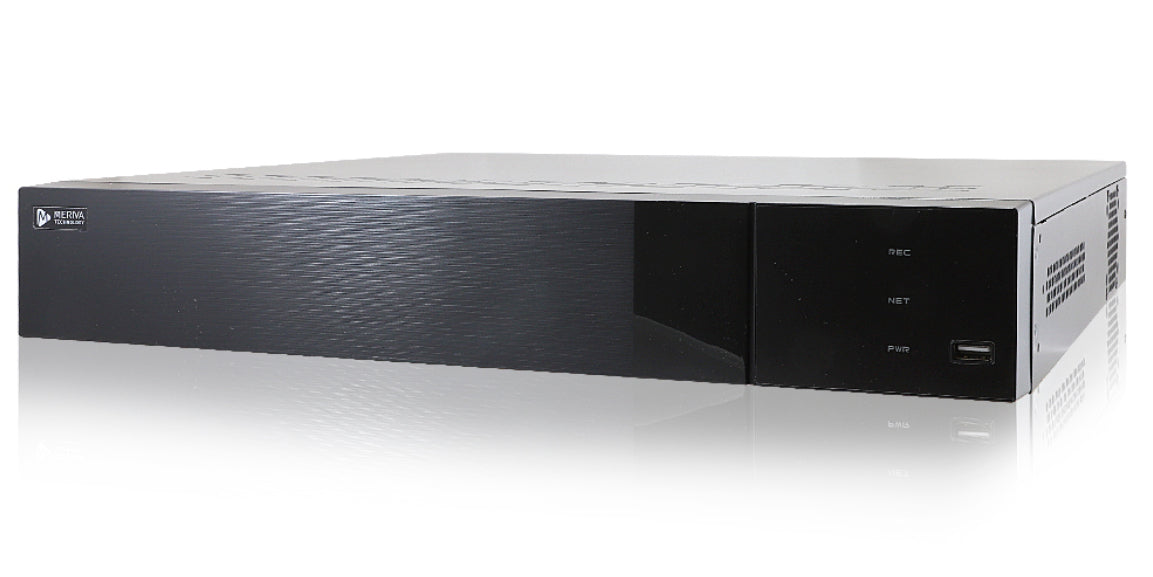 Meriva Technology MNVR-1716-16P Grabadore de vídeo en red (NVR) Negro