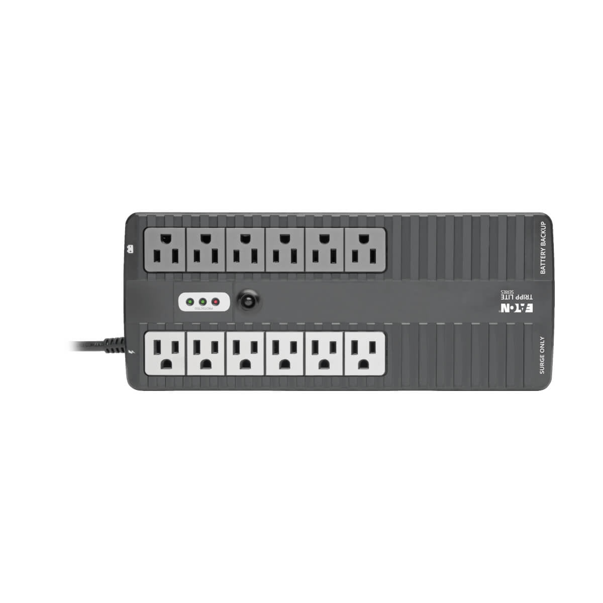 Tripp Lite INTERNET900U UPS Standby de 900VA 480W - 12 Tomacorrientes NEMA 5-15R, 120V, 50Hz / 60Hz, Clavija 5-15P, ENER
