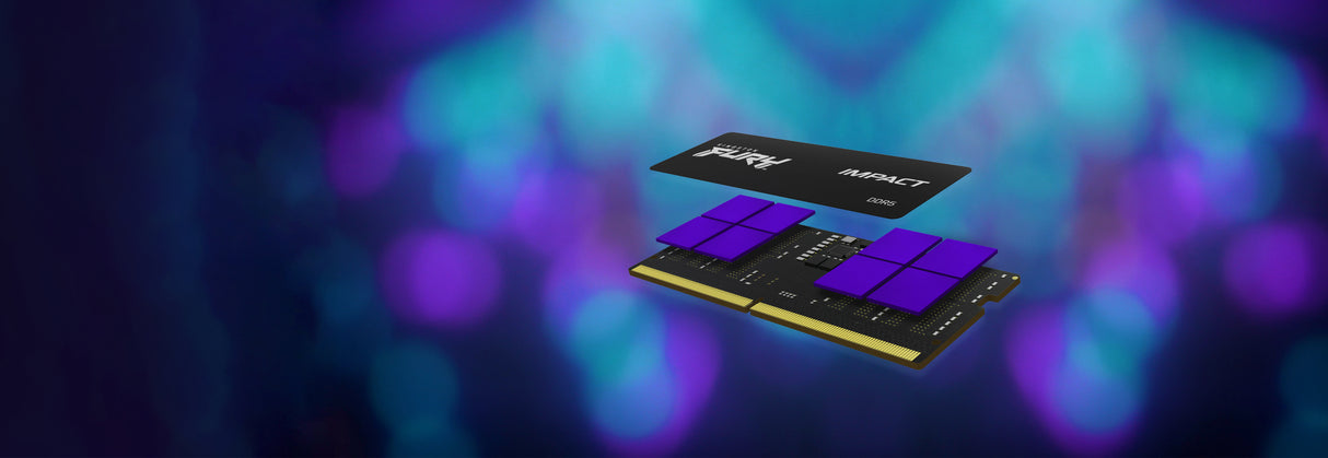 Kingston Technology 32 GB 4800 MT/s DDR5 CL38 SODIMM FURY Impact Memoria RAM Si 38 32 GB 1 x 32 GB