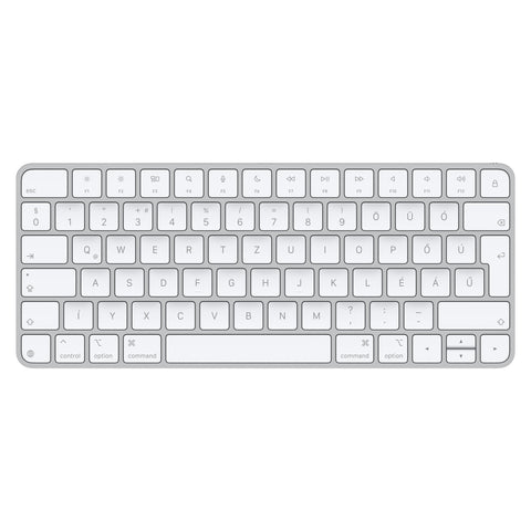 Apple MXCL3MG/A teclado Universal USB + Bluetooth QWERTZ Húngaro Blanco, Inalámbrico y alámbrico