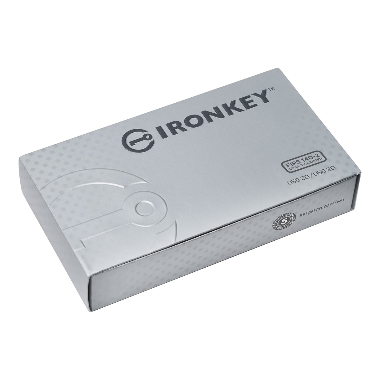 Kingston Technology 128GB IronKey Enterprise S1000 Encrypted USB 3.0 FIPS 140-2 Level 3 Memoria Flash 128 GB USB tipo A 3.2 Gen 1 (3.1 Gen 1) 230 MB/s