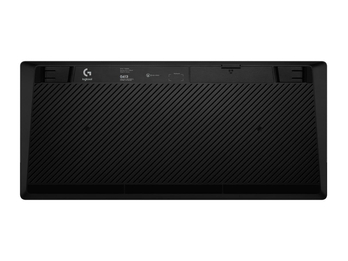 Logitech G 920-008387 teclado Juego RF inalámbrico + bluetooth Inglés Negro, Tamaño completo (100%), Interruptor mecánic