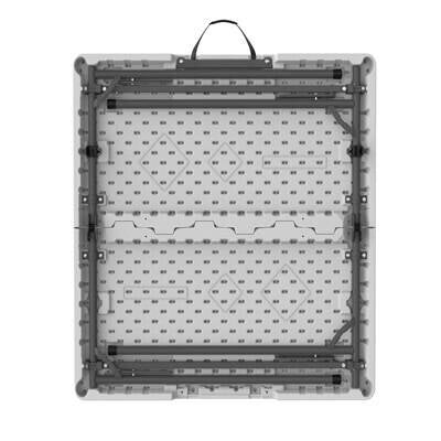 Lifetime 80273 mesa para exterior Negro, Blanco Forma cuadrada