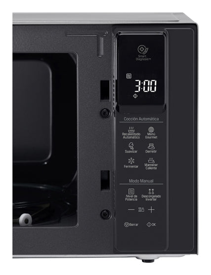 LG 8806087750546 microondas Plata Solo microondas Encimera 42 L