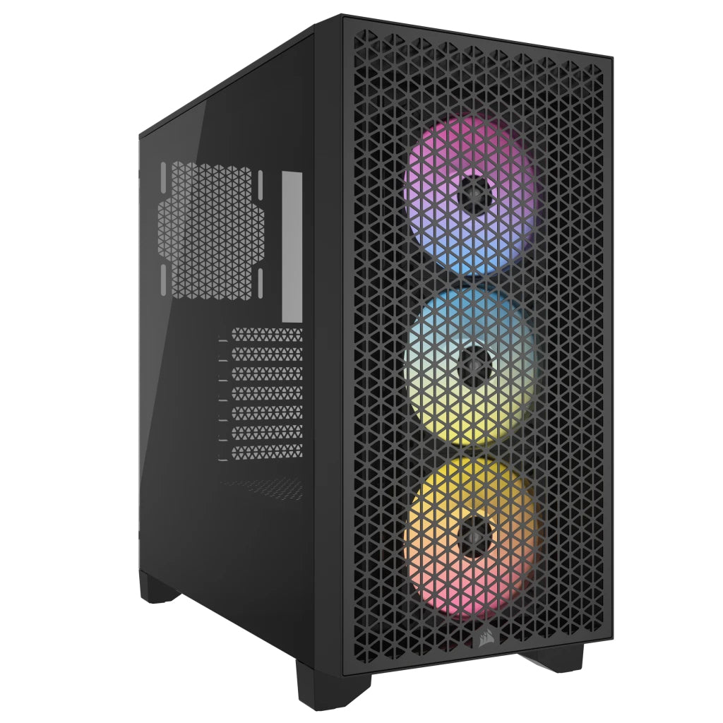 Corsair CC-9011255-WW gabinete de computadora Midi Tower Negro, ATX, Juego, Multi