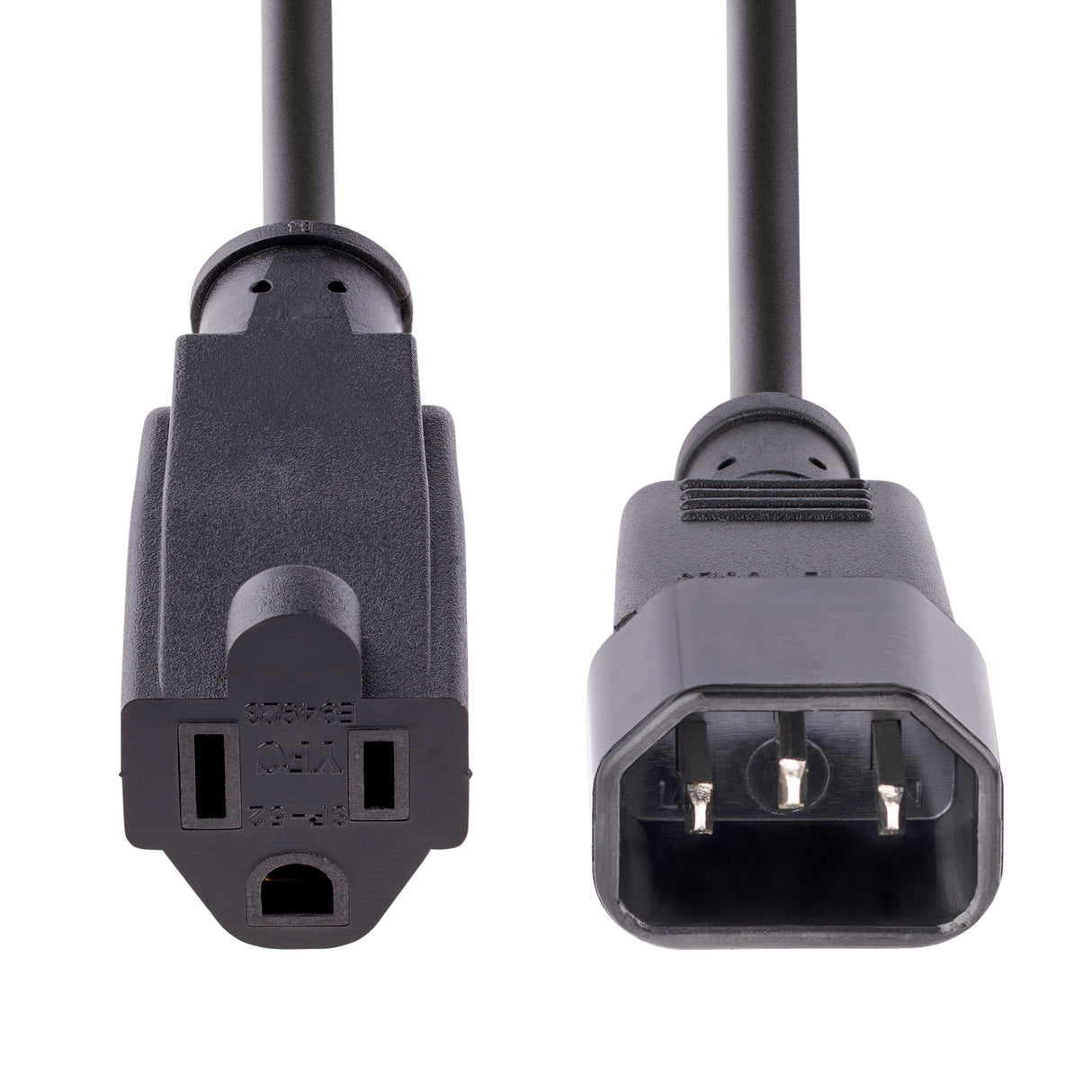 StarTech.com PAC10010PK Cable Negro Macho Hembra 0,3 m