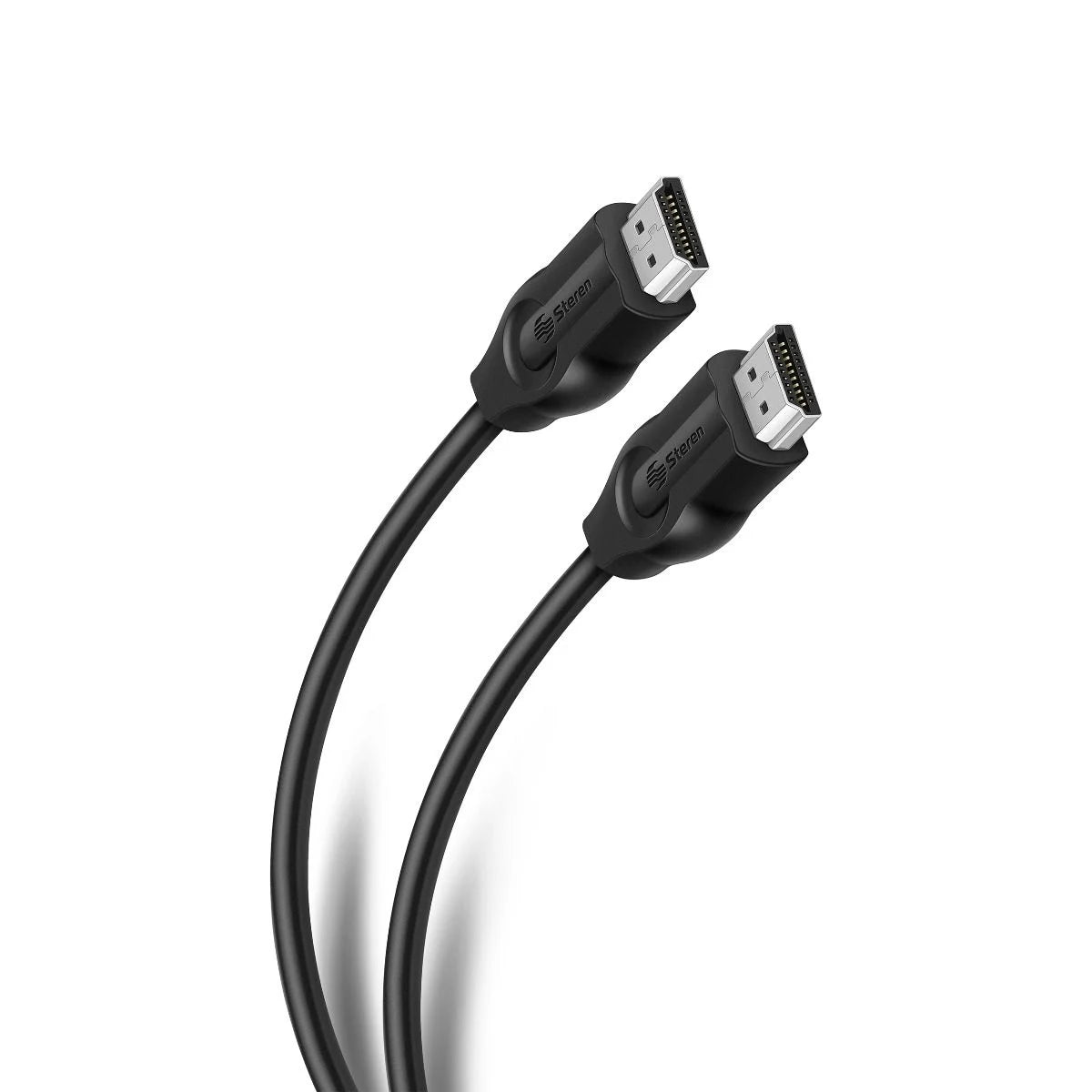 Cable Hdmi Steren Conectores Niquelados Alta Velocidad 90Cm Color Negro FullOffice.com