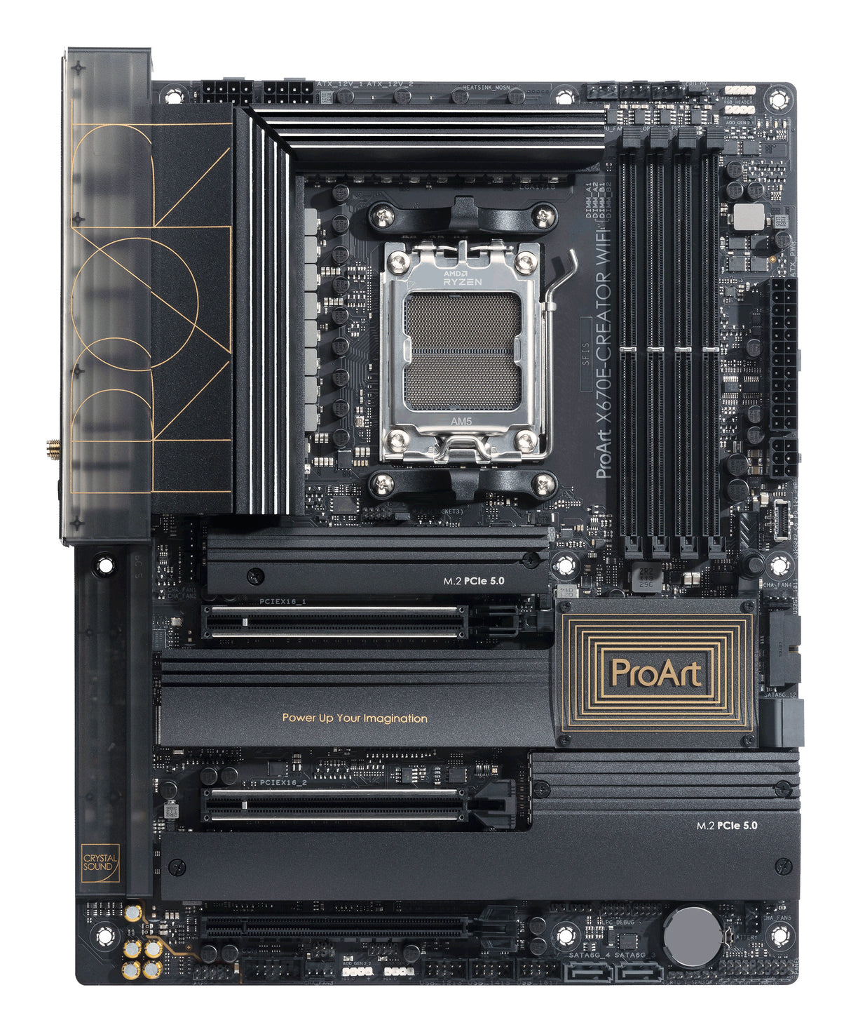 ASUS ProArt X670E-CREATOR WIFI placas base AMD Zócalo AM5 DDR5-SDRAM 4