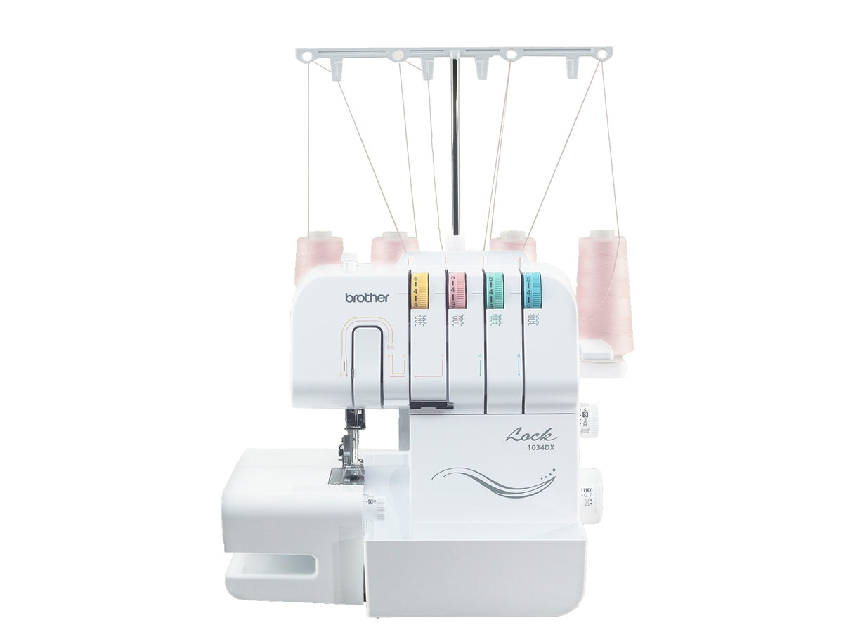 Brother 1034DX máquinas de coser Máquina de coser Overlock Overlock Si Si