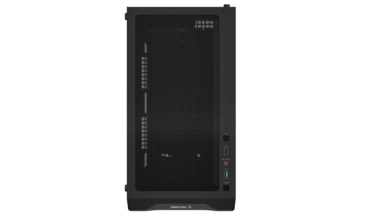 DeepCool CC360 ARGB carcasas ordenador ABS, Acero, Vidrio templado Mini Tower PC Negro