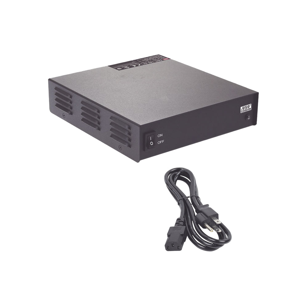 MEAN WELL ENP36012CA adaptador e inversor de corriente Interior 360 W Negro