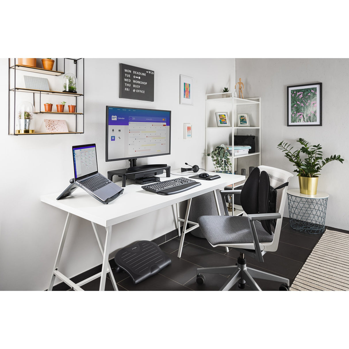 Kensington Reposamuñecas ErgoSoft para teclados estándar Accesorio Ergonómico