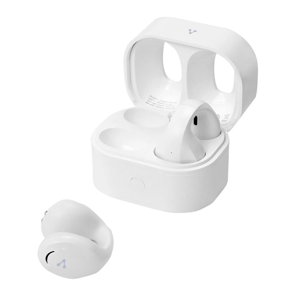 Vorago ESB-410 audífono y auriculare Auriculares Inalámbrico Intra auditivo Llamadas/Música USB Tipo C Bluetooth Blanco