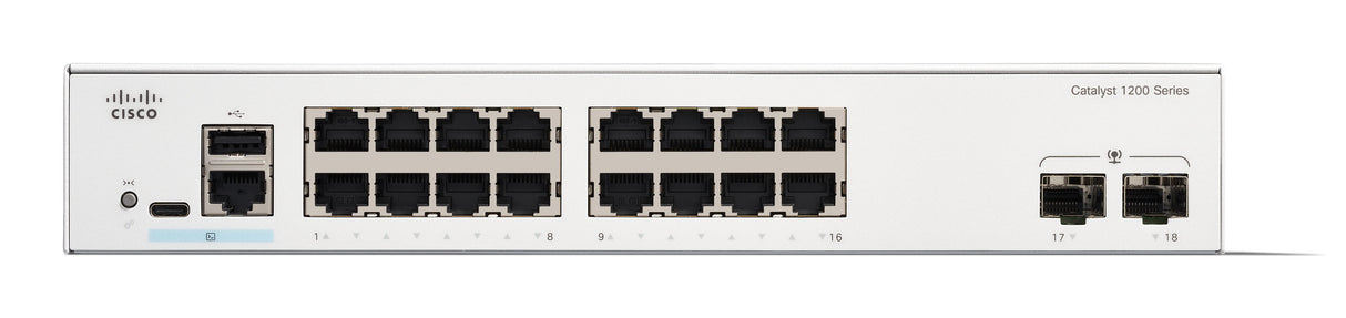 Cisco C1200-16T-2G Dispositivo de redes Gestionado L2/L3 16
