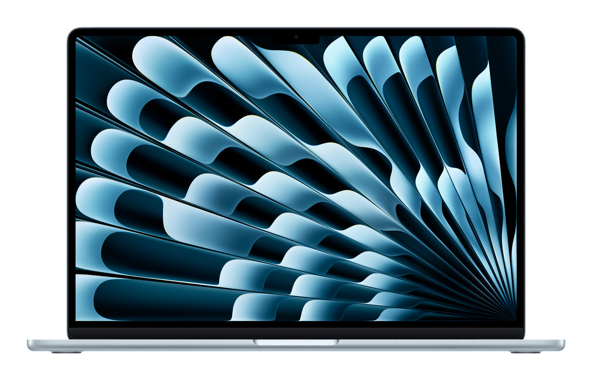 Apple MacBook Air Apple M M4 Computadora portátil 38.9 cm (15.3") 24 GB 512 GB SSD Wi-Fi 6E (802.11ax) macOS Sequoia Azu