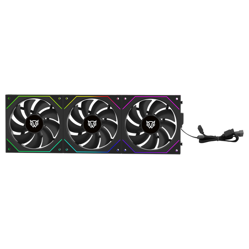 Balam Rush Eolox Link EXL95 Gabinete de la computadora Ventilador 12 cm Negro, 800 RPM, 1800 RPM