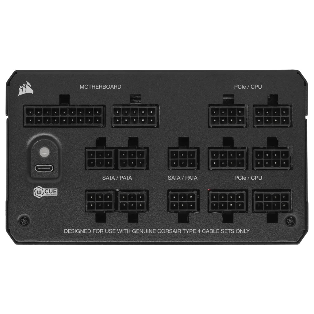 Corsair HXI HX1000I unidad de fuente de alimentación 1000 W 24-pines ATX ATX Negro, 100 - 240 V, 150 W, 999.6 W