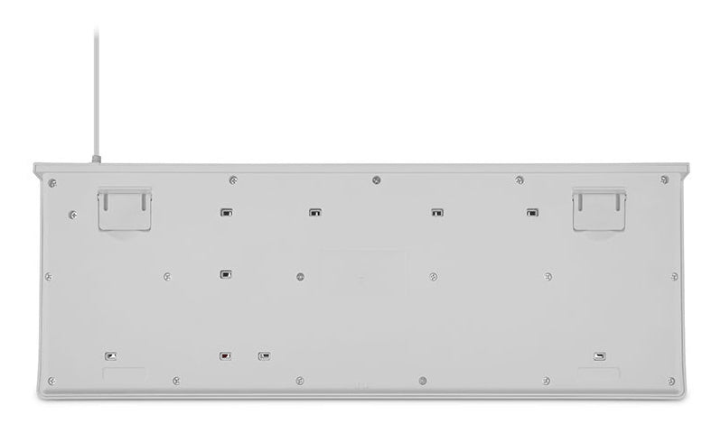 Getttech GGK-ESMWR-02-WH teclado Universal USB Blanco, Tamaño completo (100%), Alámbrico