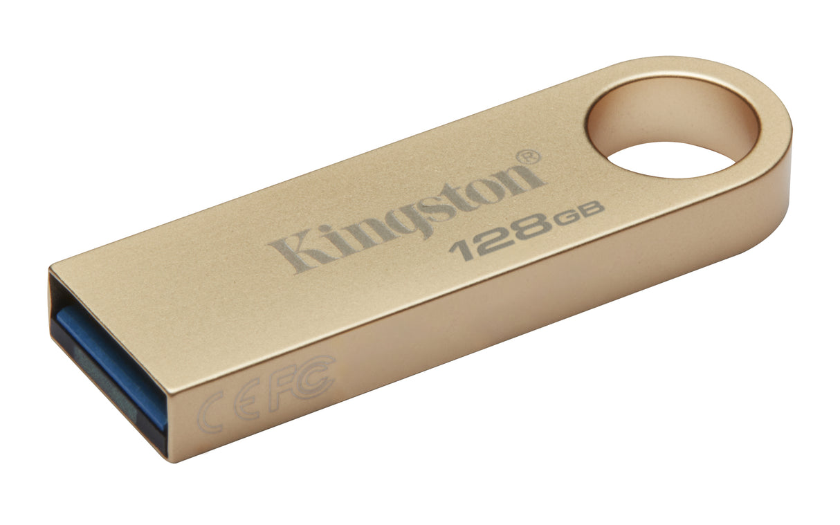 Kingston Technology 128GB 220MB/s Unidad USB 3.2 Gen 1 Metálica DataTraveler SE9 G3 Memoria Flash 128 GB USB tipo A 3.2 Gen 1 (3.1 Gen 1) 220 MB/s