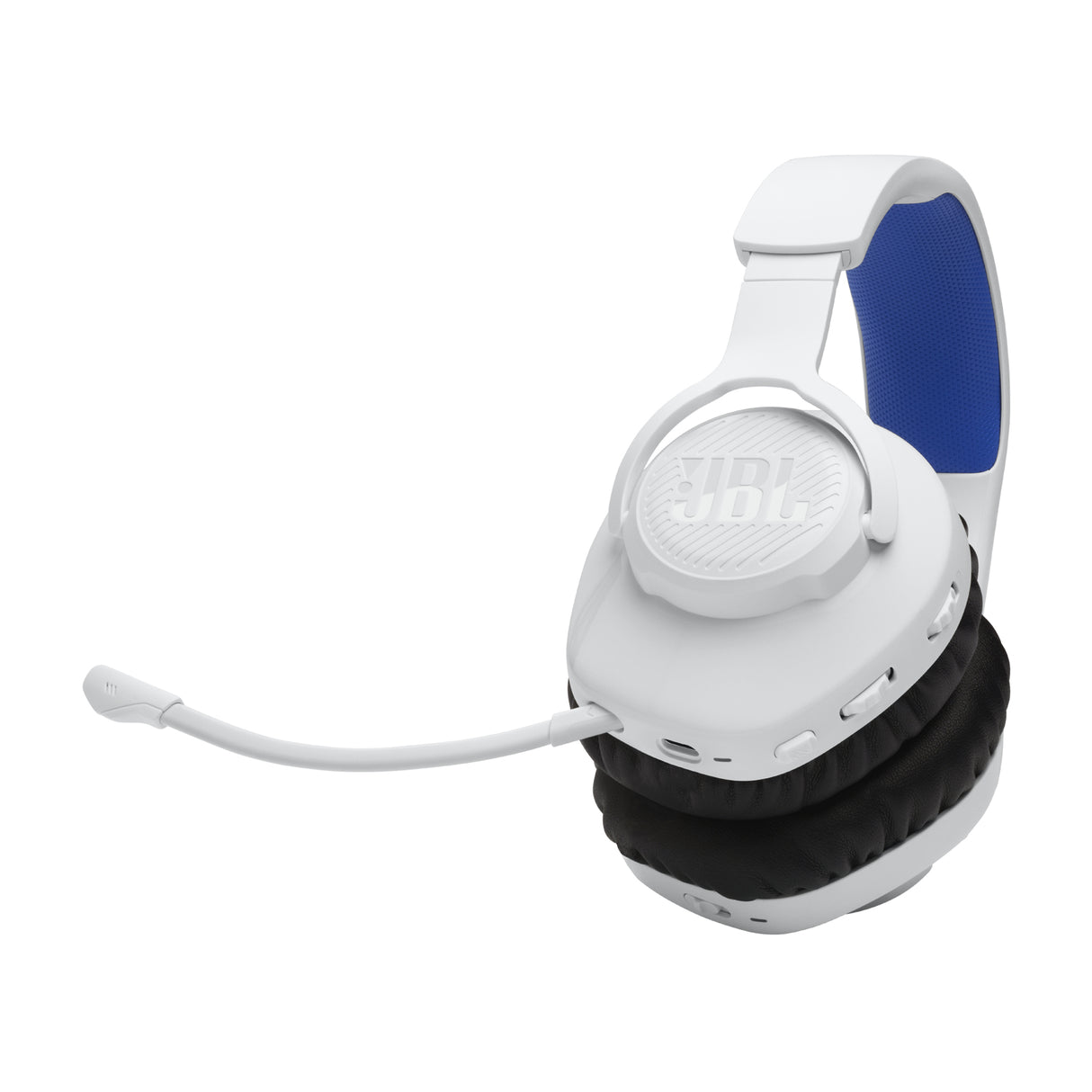 JBL Quantum 360P Auriculares Inalámbrico Diadema Juego USB Tipo C Bluetooth Azul, Blanco
