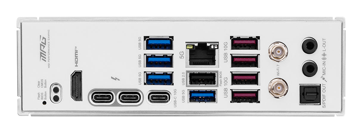 MSI MPG Z890 EDGE TI WIFI placas base Intel LGA 1851 (Socket V1) Intel Core Ultra (Series 2) LGA 1851