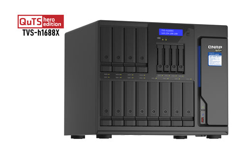 QNAP TVS-h1688X Servidores NAS y de almacenamiento No 0 TB Intel® Xeon®