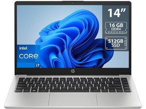 Laptop HP 240 G10: Intel Core i7 1355U 5.0 GHz, 16GB DDR4, 512GB SSD, 14" LED, Iris Xe, Windows 11 Home