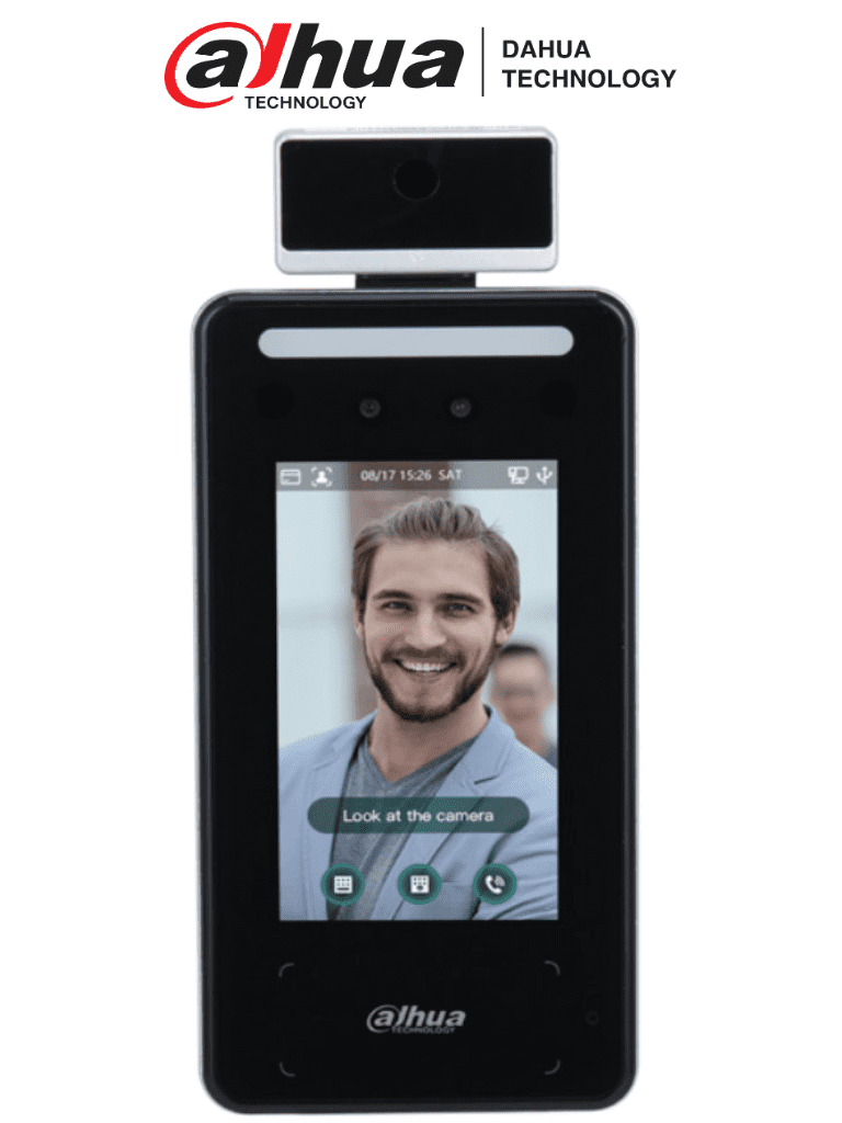 Control de Acceso Facial Dahua ASI6213J-FT1, Pantalla 4.3", Reconocimiento a 1.5m, Velocidad 2 Seg, 6000 Rostros, 6000 Usuarios, Tarjeta y Password