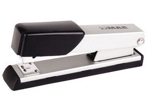 Grapadora de Metal MAE EMT-10s, Tira Completa, Grapas Estándar, Color Gris, Uso Profesional, Resistente