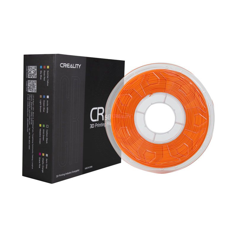 Filamento Creality Cr-Pla 1.75Mm 1Kg Color Naranja Fluorescente FullOffice.com