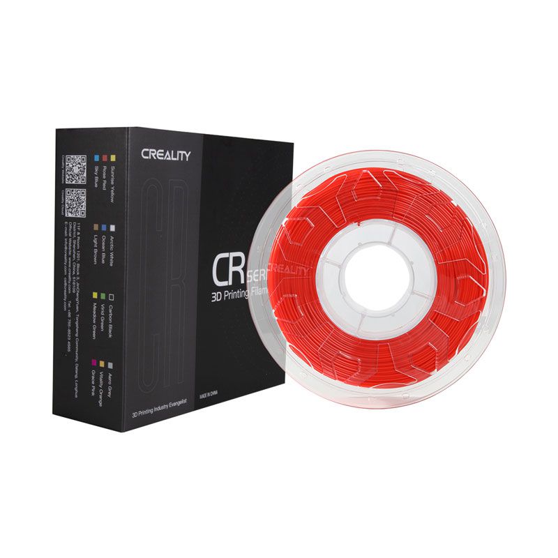 Filamento Creality Cr-Pla 1.75Mm 1Kg Color Rojo Fluorescente FullOffice.com