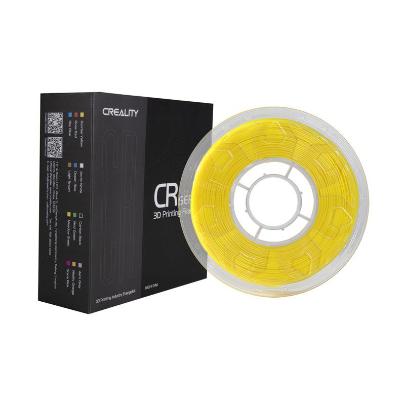 Filamento Creality Cr-Pla 1.75Mm 1Kg Color Amarillo Fluorescente FullOffice.com