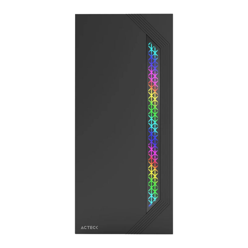 Acteck Viken GM434 Carcasas ordenador Midi Tower PC Negro