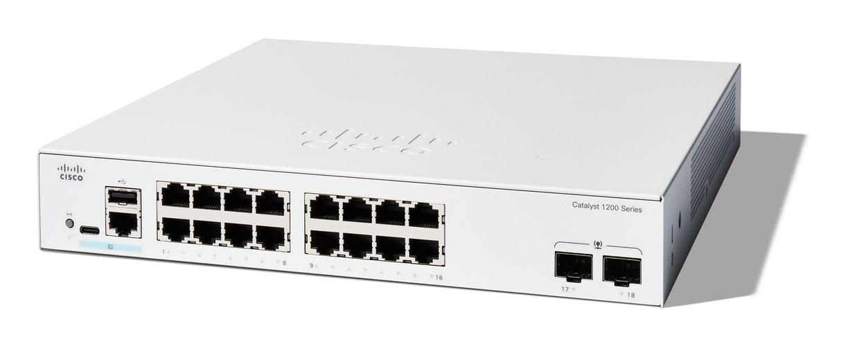 Cisco C1200-16T-2G Dispositivo de redes Gestionado L2/L3 16