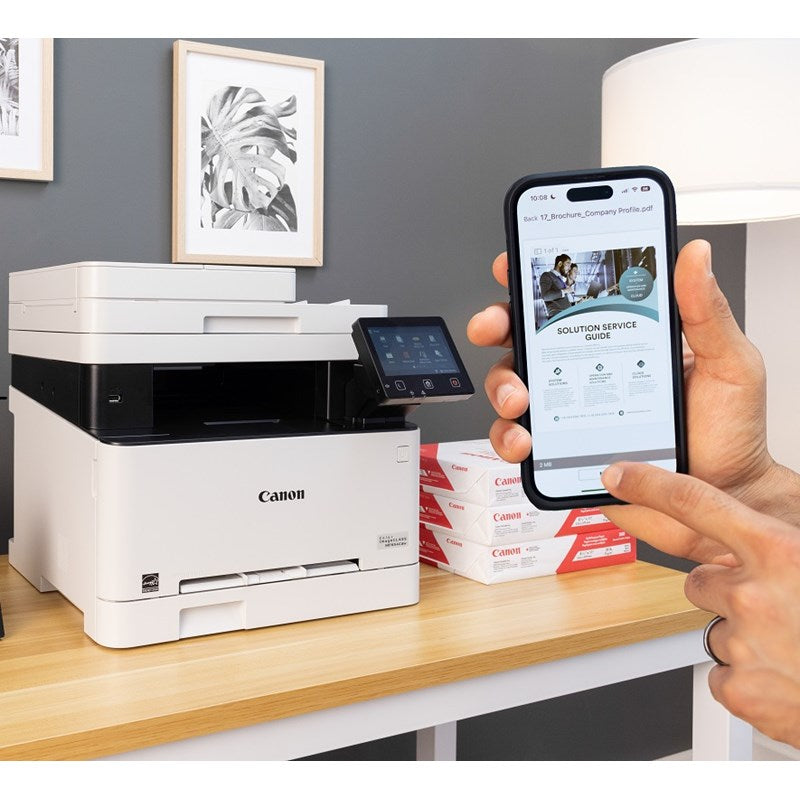 Canon imageCLASS MF654Cdw Impresora Multifunción Laser WiFi Negro, Blanco