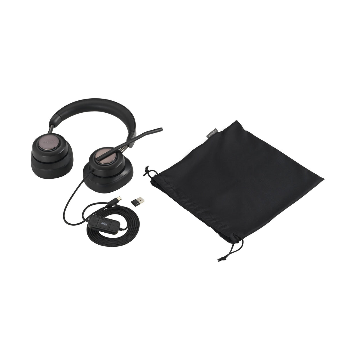 Kensington Auriculares circumaurales USB-C H2000 Auriculares Alámbrico Si USB Tipo C Supraaural