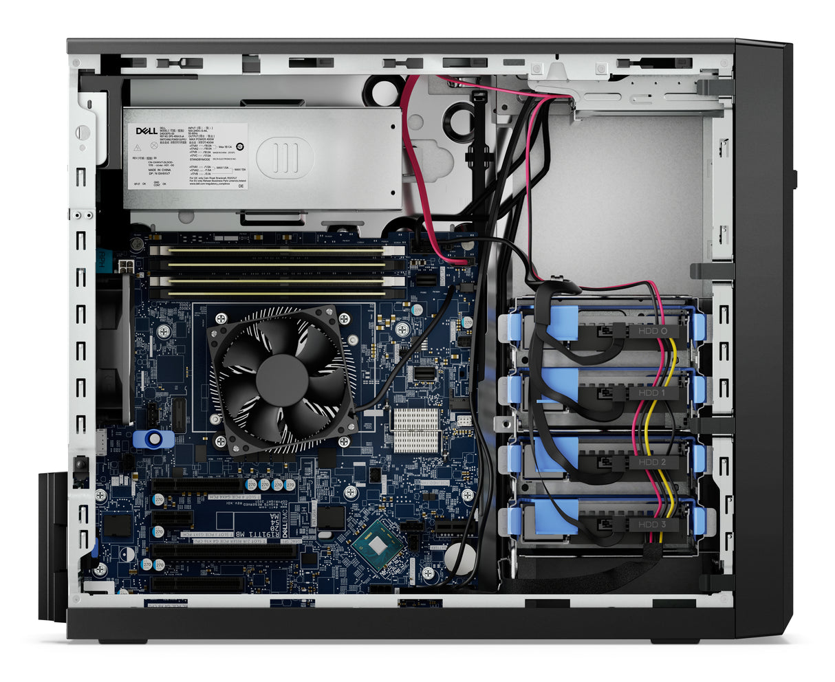 DELL PowerEdge T150 servidor 2 TB Bastidor (4U) Intel Xeon E E-2314 2.8 GHz 16 GB DDR4-SDRAM