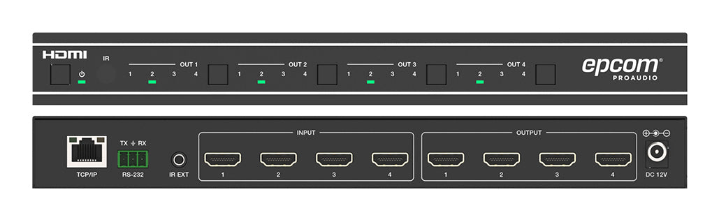 Epcom EPC-MXB44SL matriz de conmutación Matriz de conmutación AV 19,56 W