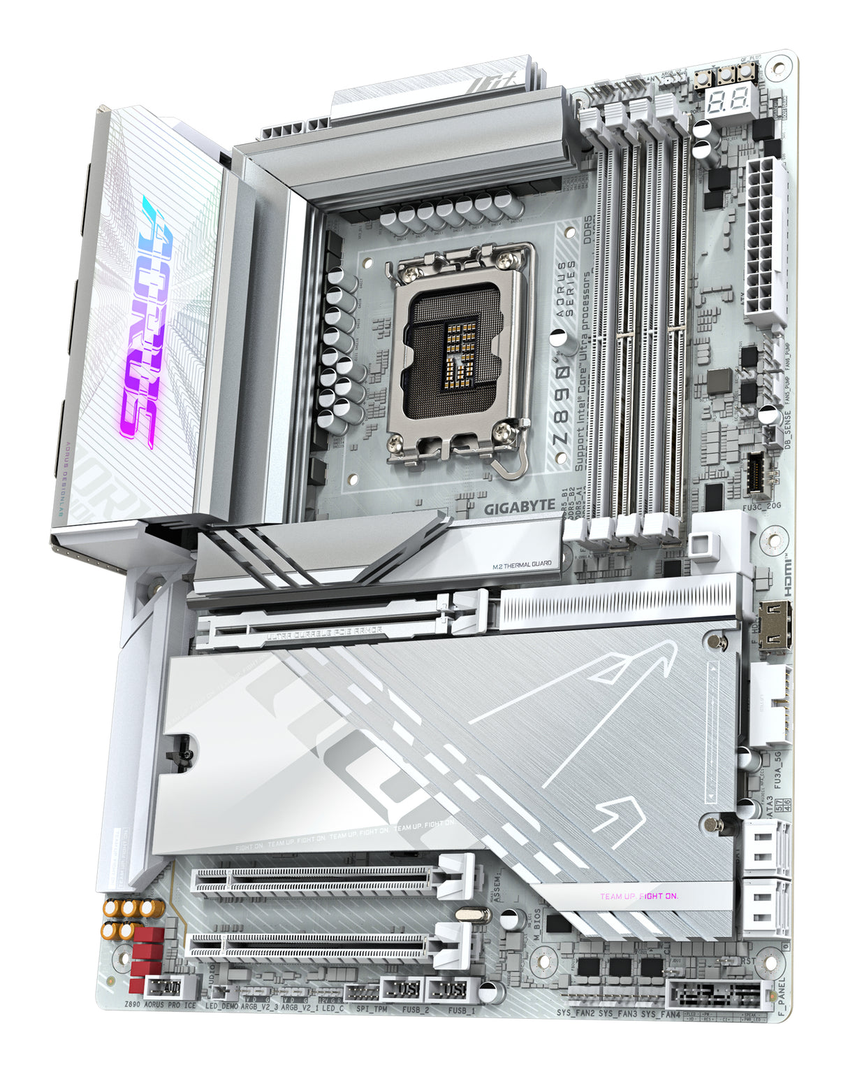 GIGABYTE Z890 AORUS PRO ICE placa base Intel Z890 LGA 1851 (Socket V1) ATX, Intel Core Ultra (Series 2), 256 GB, DDR5-SDRAM