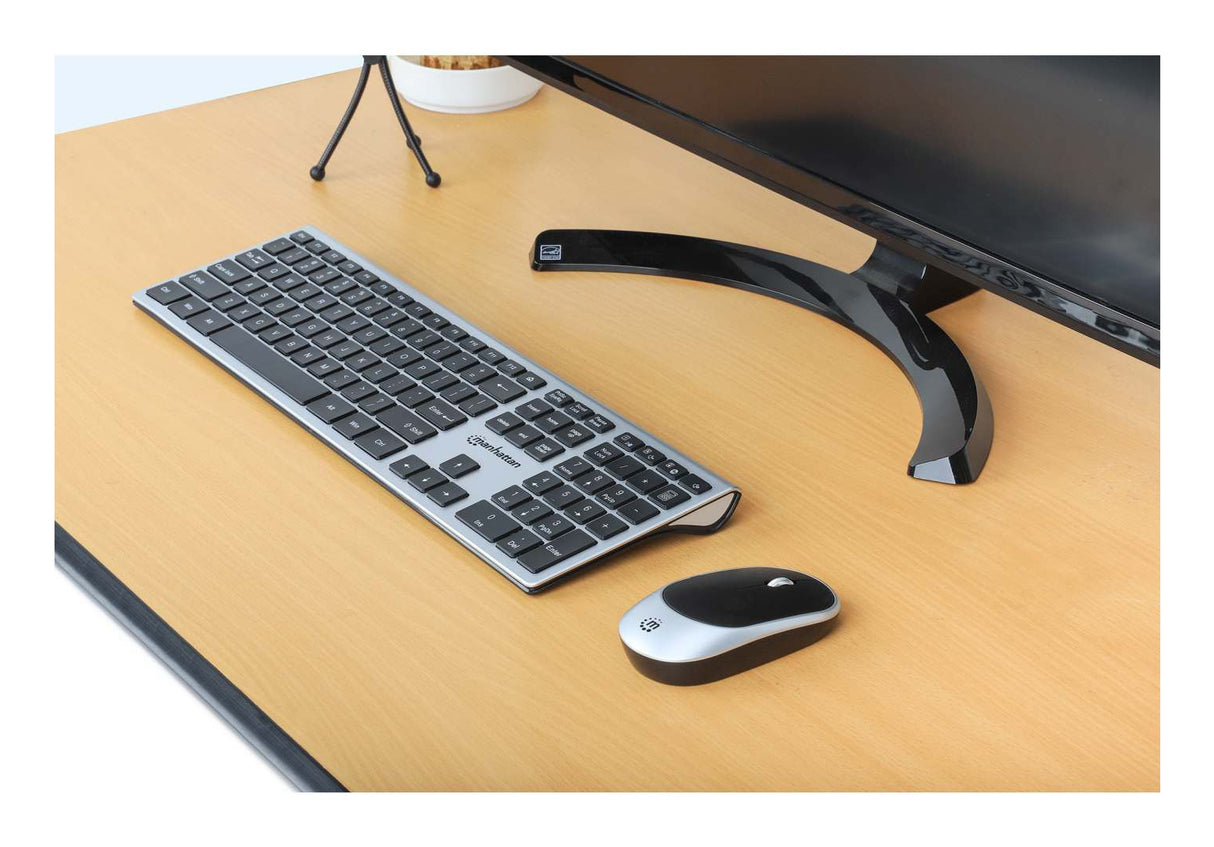 Manhattan 180788 Teclado Universal Inalámbrico RF inalámbrico Switch de tecla de tijera