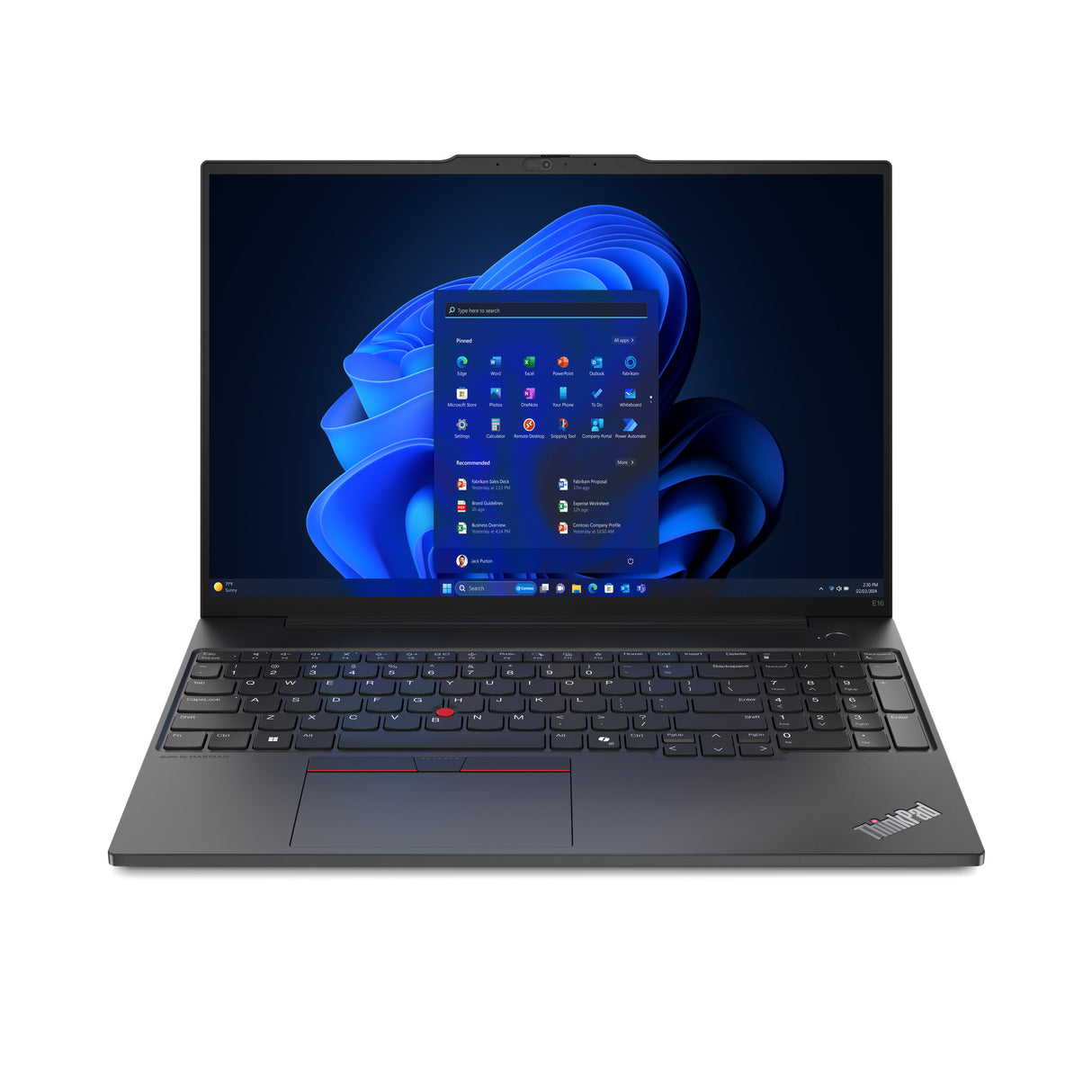 Laptop Lenovo ThinkPad E16 Gen 2, 16" 1920x1200 WUXGA, Intel Core Ultra 5 125H, 16GB, 512GB SSD, Windows 11 Pro, Español