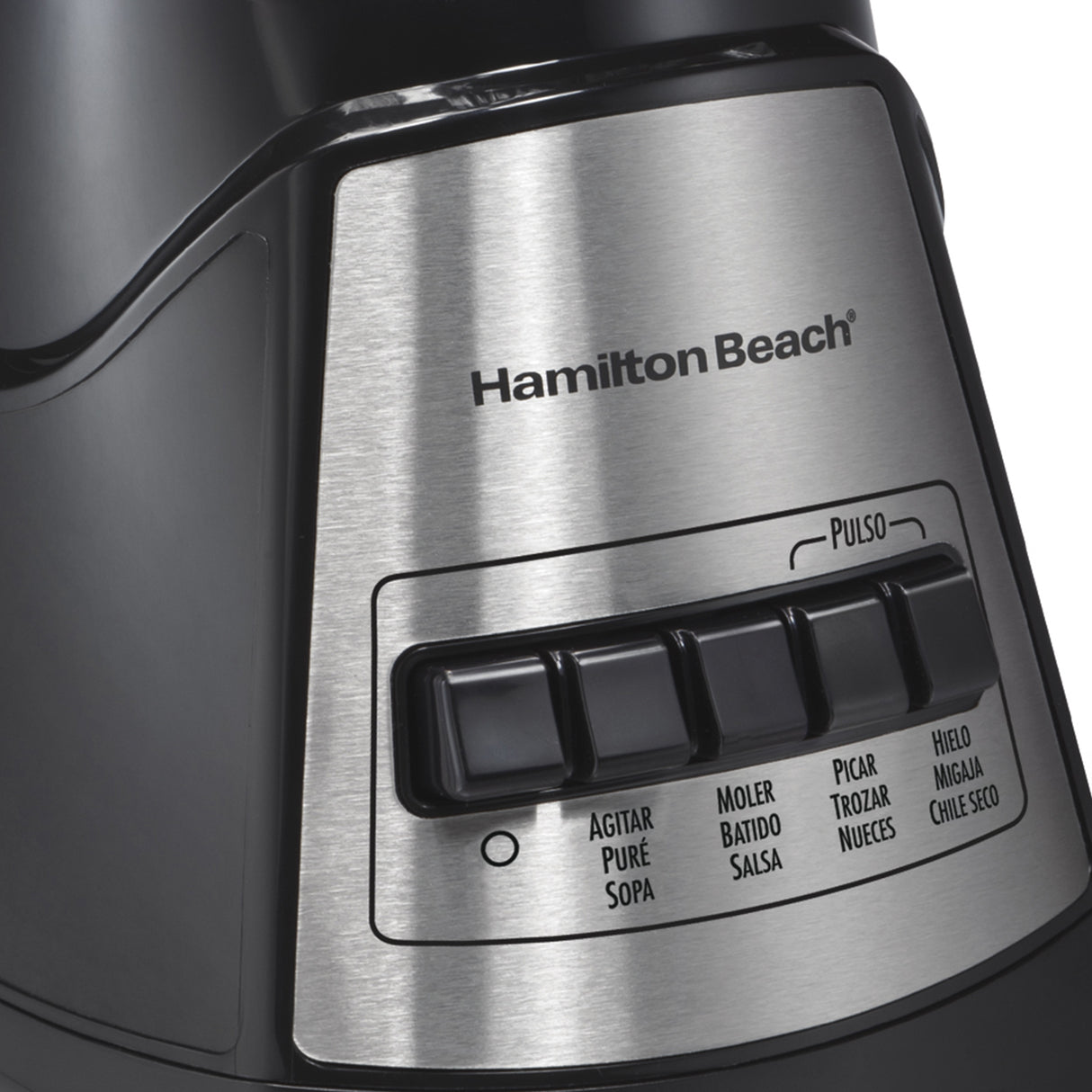 Hamilton Beach 58148-MXR licuadora 1.2 L Batidora de mesa 650 W Negro, Función de pulso, Picahielos
