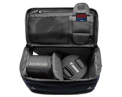 Canon SB100 estuches para cámaras fotográficas Cubierta de hombro Azul, Marrón Canon Si