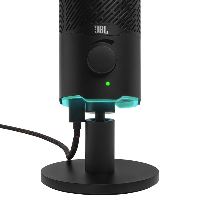 JBL Quantum Stream Micrófonos Micrófono de superficie para mesa -37 dB Alámbrico