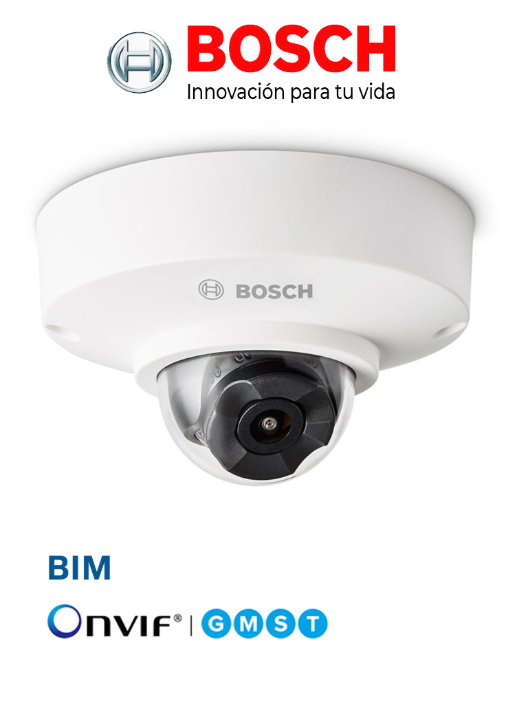 Cámara de Seguridad Bosch Microdomo 5MP HDR 101, Visión Nocturna 30m, PoE