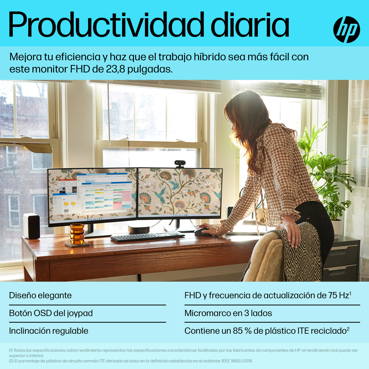 HP Monitor FHD P24v G5