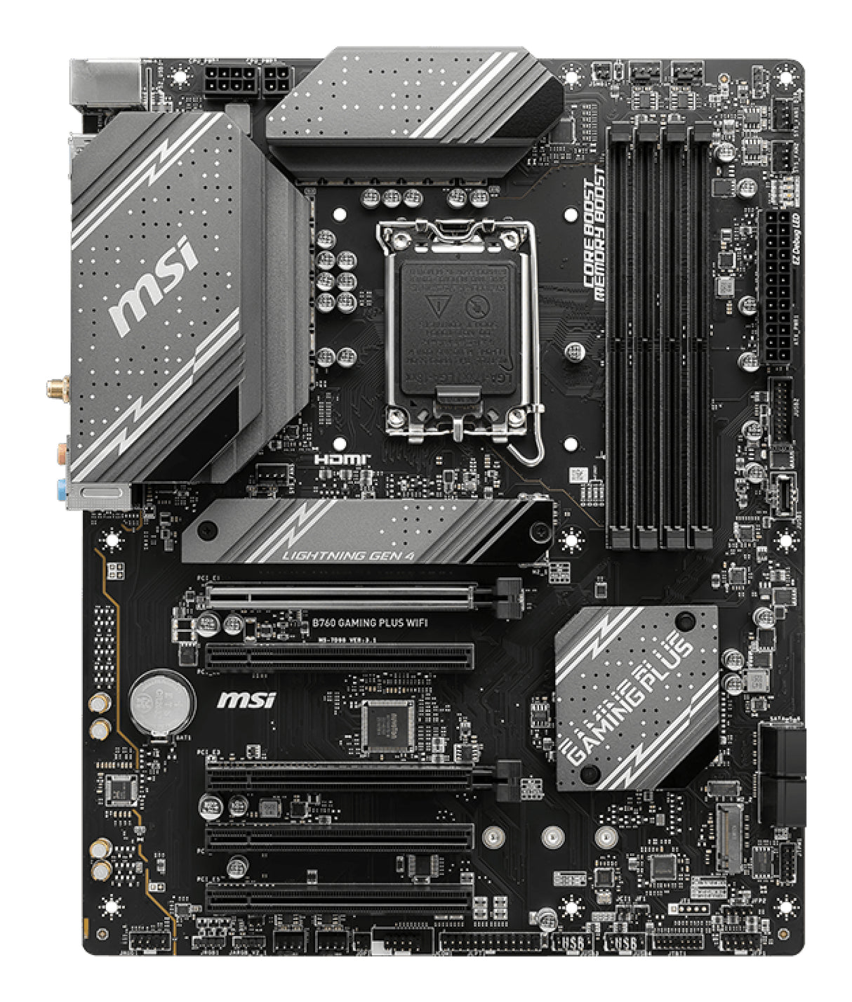 MSI B760 GAMING PLUS WIFI placas base Intel LGA 1700 DDR5-SDRAM 4