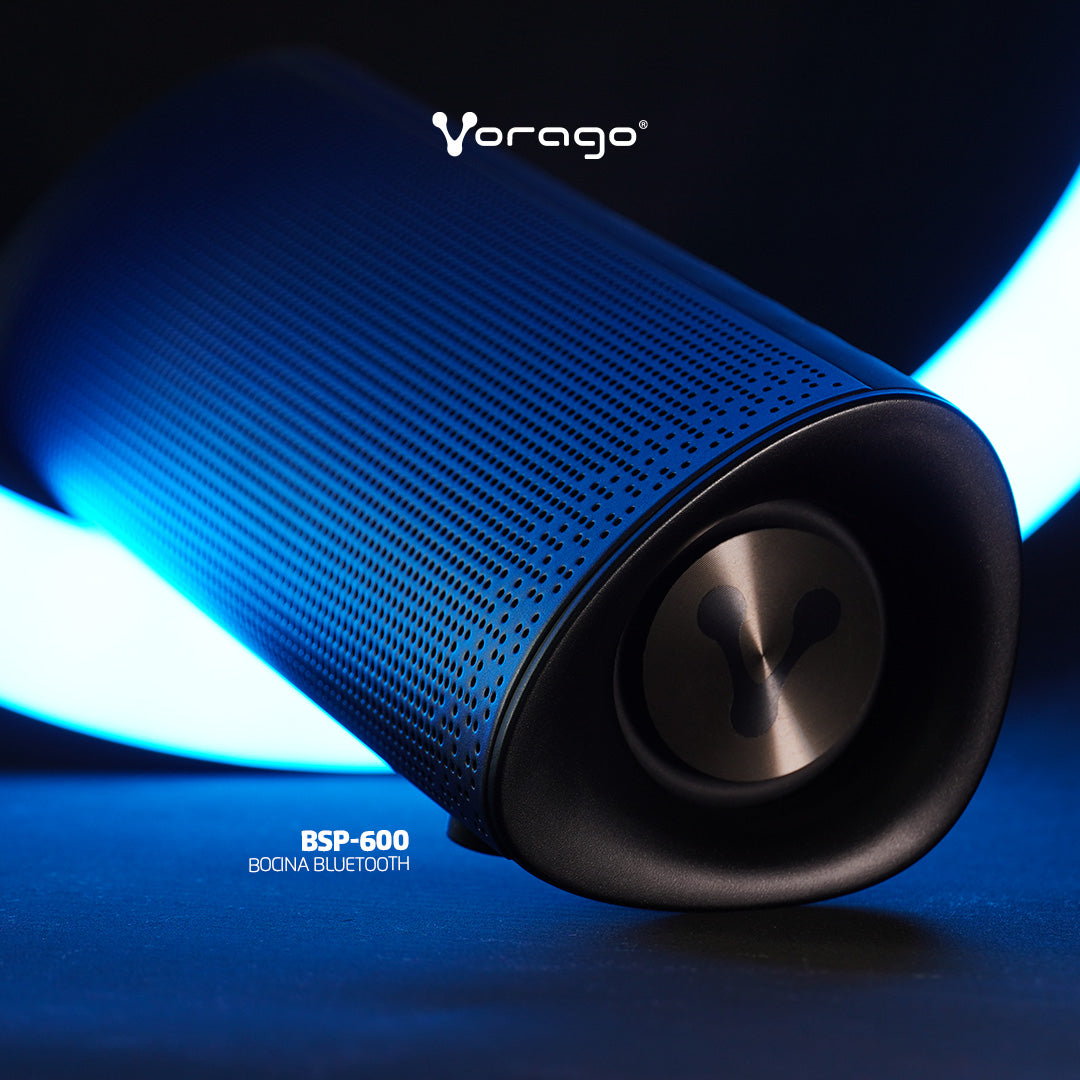 BOCINA VORAGO BLUETOOTH TWS 3.5MM MANOS LIBRES 3.5MM NEGRA BSP-600